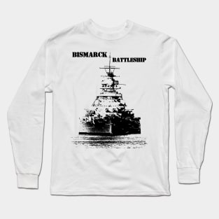 Bismarck Battleship Long Sleeve T-Shirt